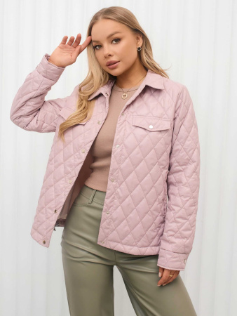 Куртка-рубашка женская стеганая