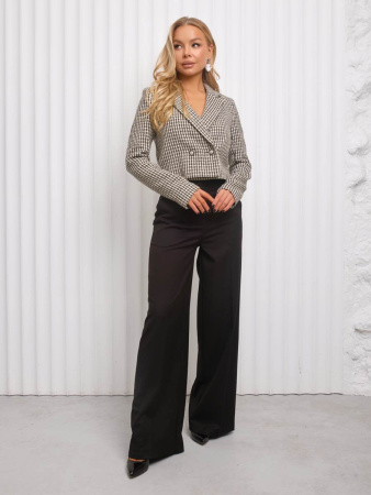 Жакет женский укороченный из твида