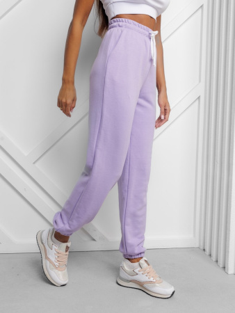 Брюки спортивные женские, сиреневые