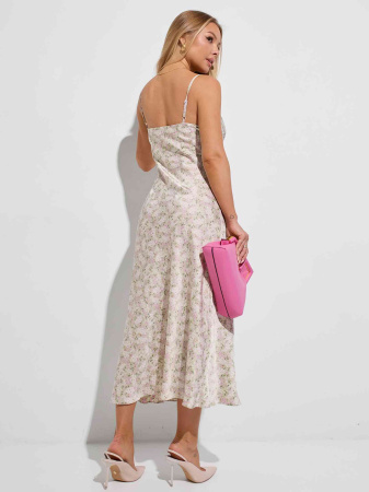 Платье-комбинация женское на регулируемых бретельках