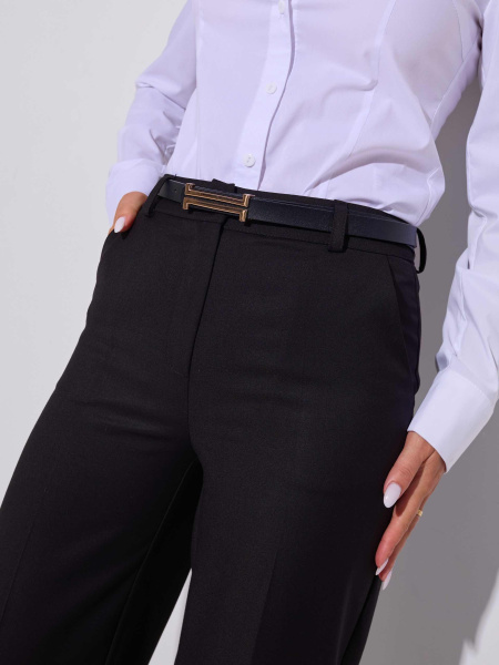 Брюки классические из вискозы, черные