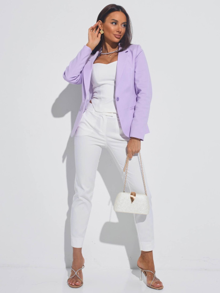 Брюки женские офисные, белые