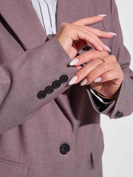 Жакет женский из вискозы оверсайз, капучино