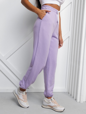 Брюки спортивные женские, сиреневые