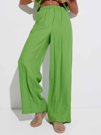 Костюм летний женский с брюками из вискозы