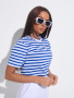 Футболка женская полосатая