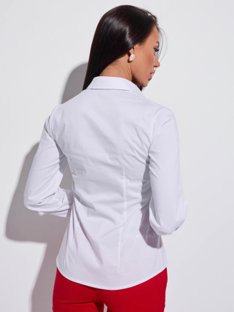 Рубашка женская приталенная из хлопка