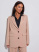 Жакет женский из вискозы оверсайз, песочный