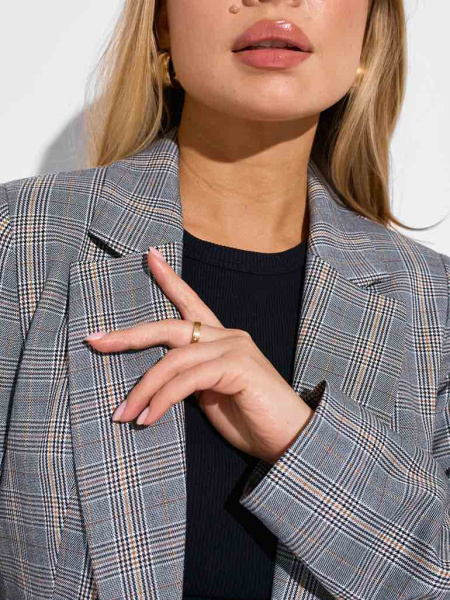 Жакет женский в клетку Жакет женский в клетку